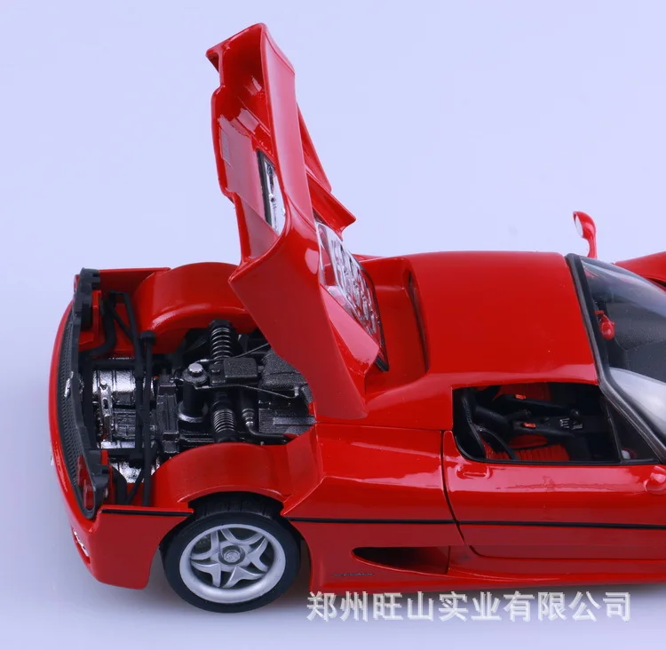 Bimeigao 1: 18 Ferrari F50 сплав Модель Автомобиля Ferrari модель автомобиля спортивная модель автомобиля коллекция