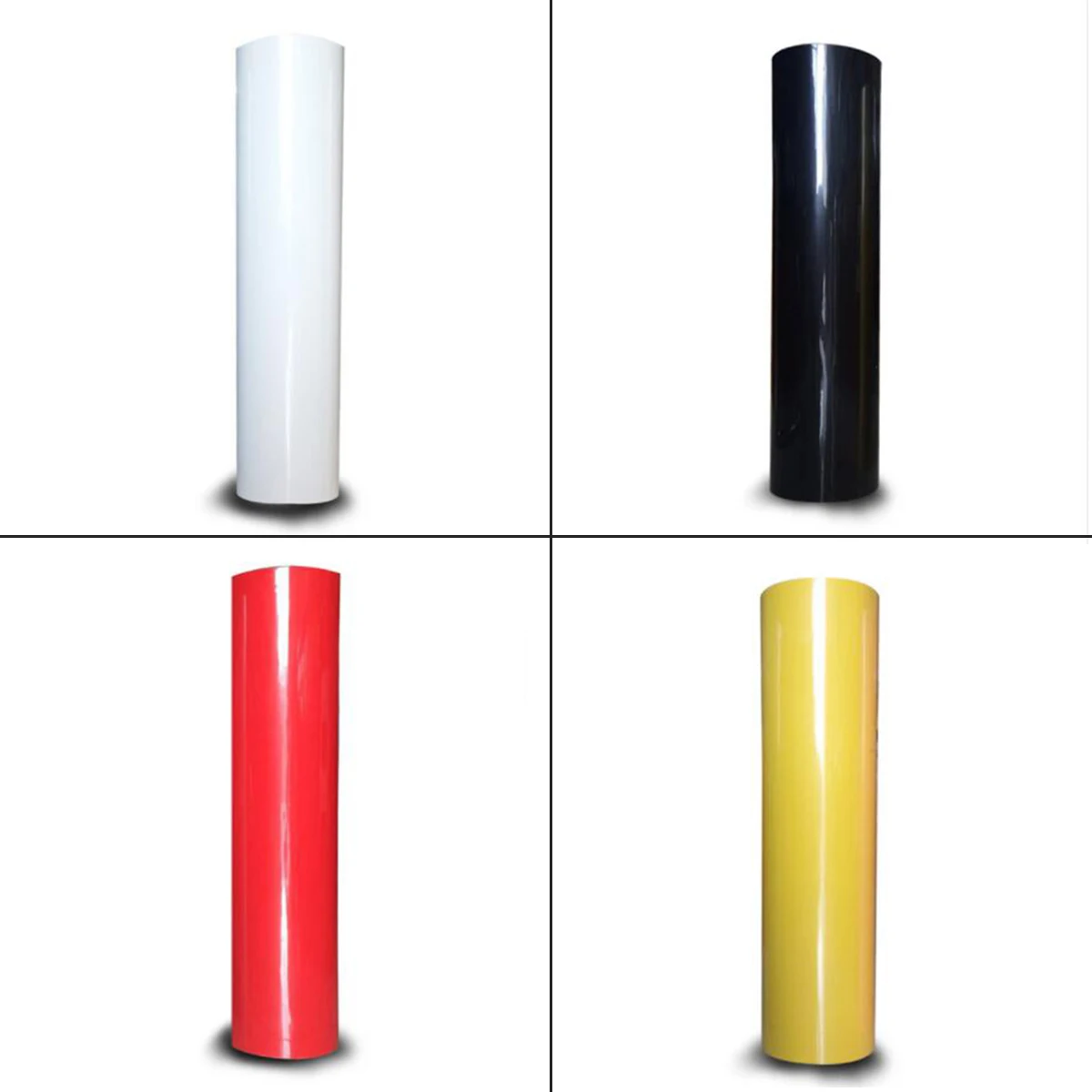 4 Colors PVC Heat Transfer Vinyl Roll Films For T-Shirts Iron On HTV Printing Press Machine Cutting Plotter 30X91cm | Дом и сад