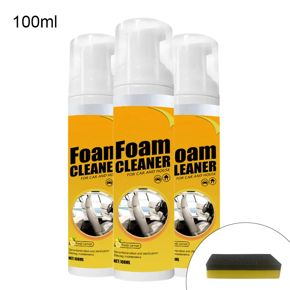 NEW Multi-Purpose Foam Cleaner Rust Remover cleaning Multi-Functional Car House Seat Interior Auto Accessories New 300/30ML