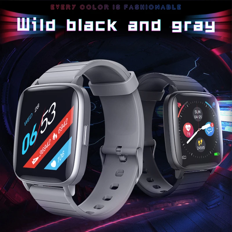 

V98 SmartWatch Sleep Tracker Blood Pressure Watch Blood Oxygen Heart Rate Tracker Fitness Tracker Waterproof Message Reminder
