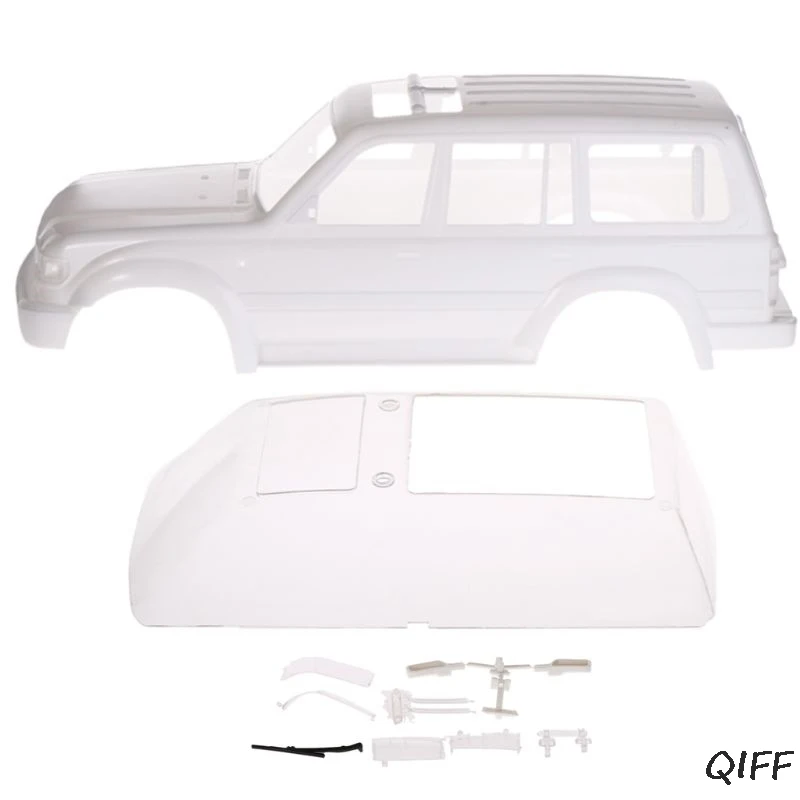 313 мм Пластиковый корпус RC автомобиль запасные части для 1/10 Land Cruiser LC80 Гусеничный