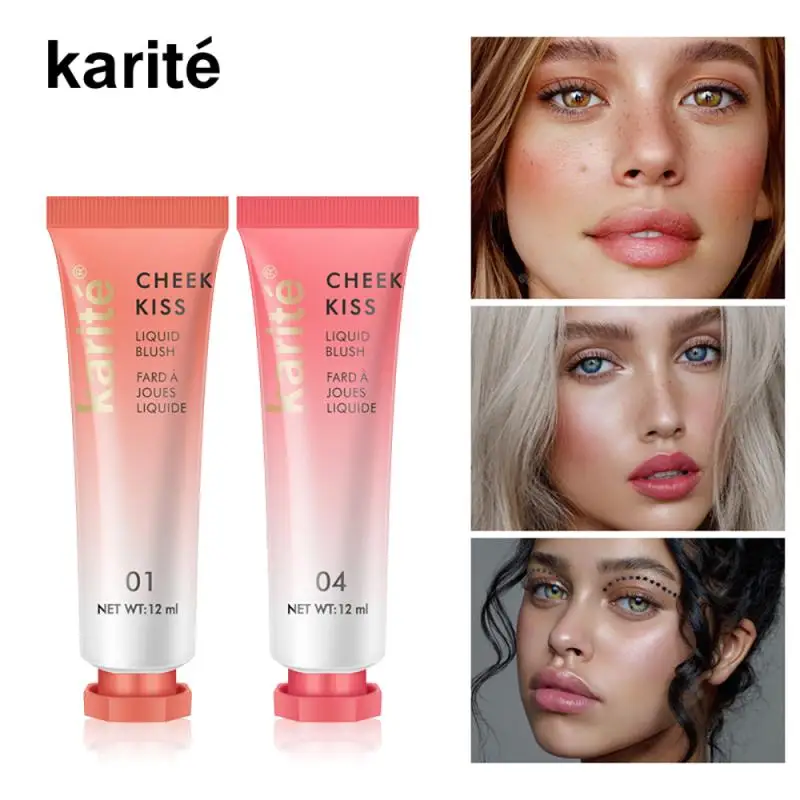 

6 Colors Liquid Blush Naturally Brightens Skin Tone Without Makeup Waterproof Cheek Blusher Face Contour Lasting Makeup TSLM2
