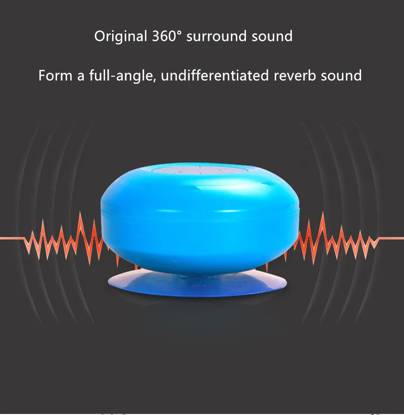 Водонепроницаемый Bluetooth динамик саундбокс для ванной Мини Портативный звук бас беспроводной музыкальный звук динамик s громкий динамик s F4015A