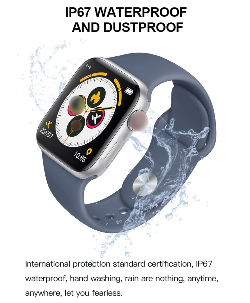 Reloj inteligente T500 resistente al agua, reloj inteligente con control  del ritmo cardíaco, llamadas, Bluetooth y monitor, seguidor Fitness de  batería para teléfonos IOS y Android|Relojes inteligentes| - AliExpress