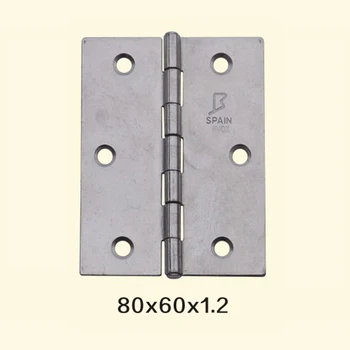 

Freeshipping 80*60*1.2mm Iron Metal Hinge Sewing Machine Folding Table Furniture Flip Tray Hinges Big Door Hinges