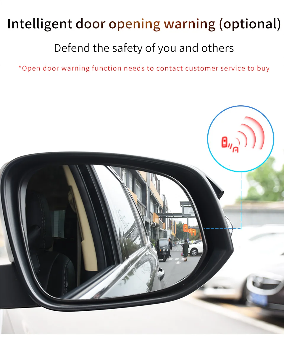 Для Toyota Camry Corolla Vios YARIS highlander специальное Обнаружение слепых зон 24 ГГц радар BSD вспомогательный мониторинг слепых зон