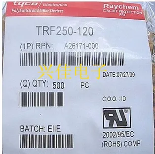 5 предметов в партии, TRF250-120 250V120MA 0.12A X30-160/1.6A Самовосстанавливающийся Предохранитель