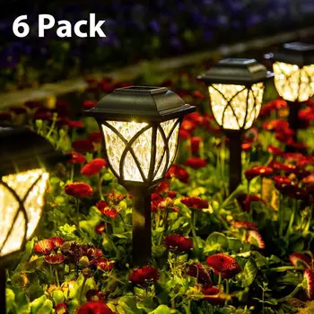 

Solar Pathway Lights Outdoor LED Solar Garden Lights Waterproof Solar Landscape Lights for Lawn Patio Yard Garden Walkway