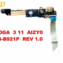 Для lenovo YOGA 3 11 звуковая плата USB доска YOGA 3 11 AIZY0 LS-B921P протестирована хорошая