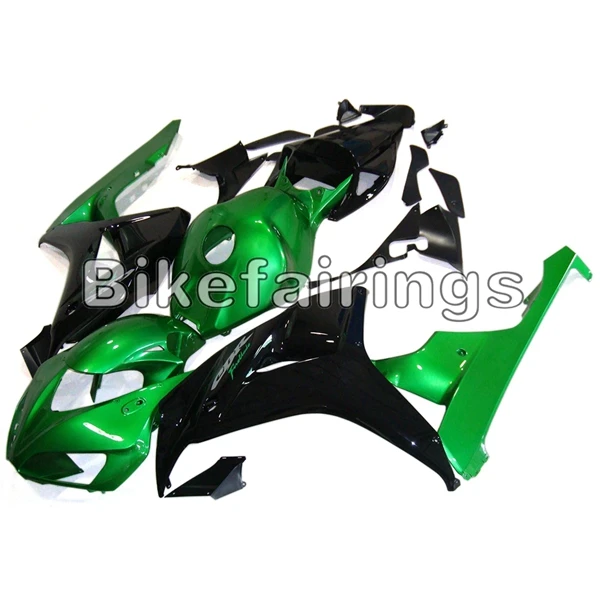 Жемчужно-зеленый набор для черного корпуса для Honda CBR1000RR 2006 2007 06 07 крышки обтекателей мотоциклов CBR1000 RR 06 07 Sportbike Cowling