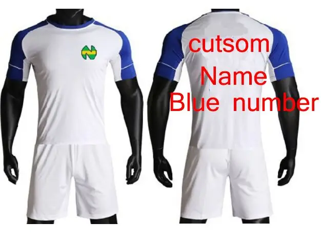 Code ao Asia Kids / men size, Camisetas football japan france spain,Oliver Atom Maillot de Foot Enfant Captain Tsubasa Jersey - Цвет: Code ao