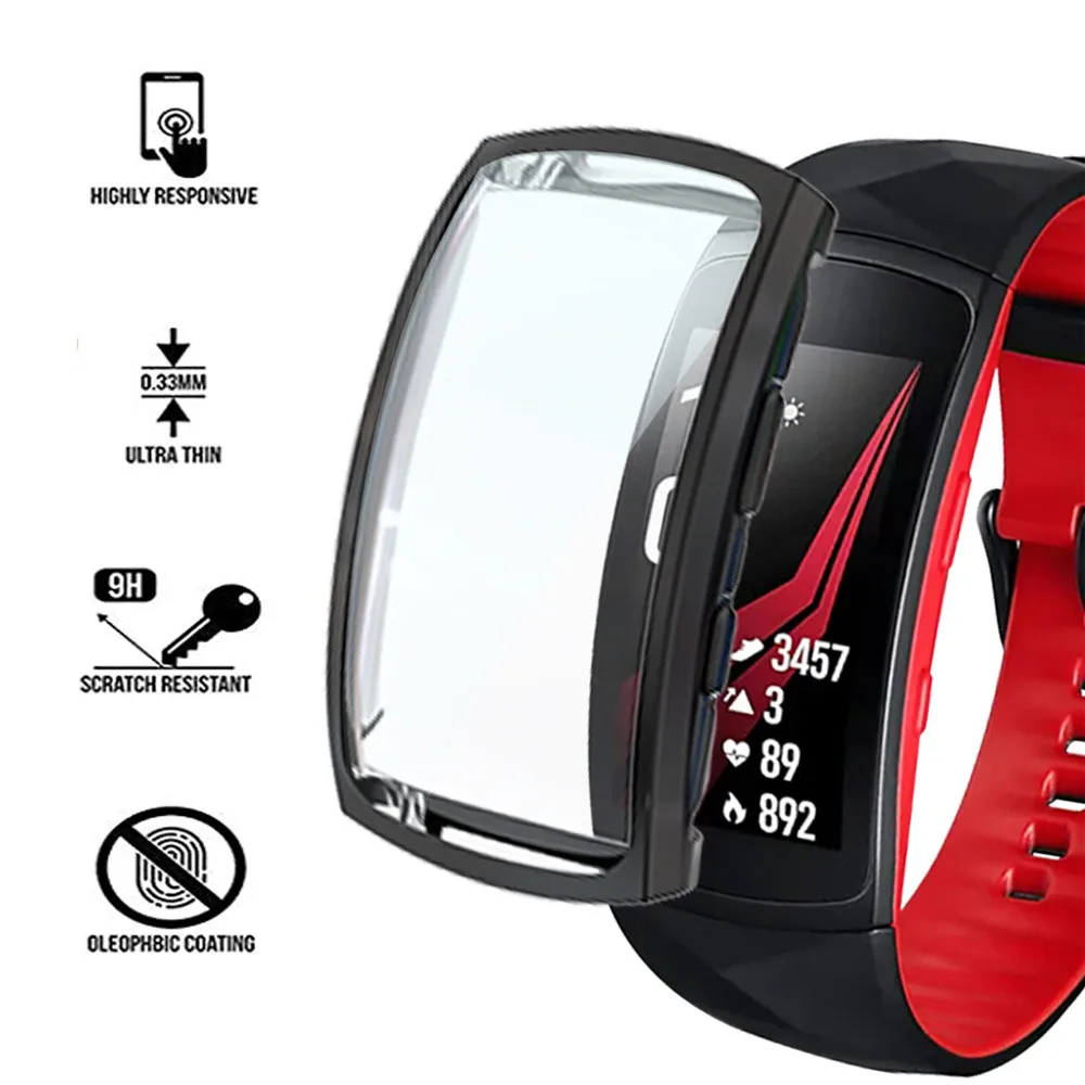 Мягкий ТПУ чехол для экрана для samsung gear fit 2 Pro Общий защитный чехол для gear fit2 Pro Чехол-бампер аксессуары