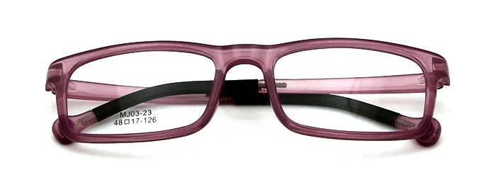 Purple SORBERN модные детские очки TR90 памяти унисекс для мальчиков и девочек оптическая рамка Дети рецепт очки окуляры очки de grau - Цвет оправы: Purple
