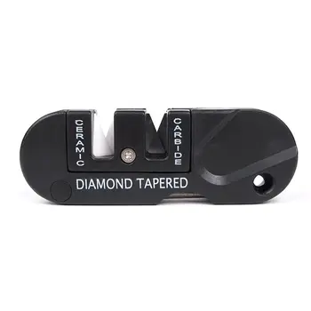 

Portable Size EDC Ceramic Knife Sharpener Folding Multifunctional Tungsten Steel Outdoor Camping Hiking Knife Sharpener Hot