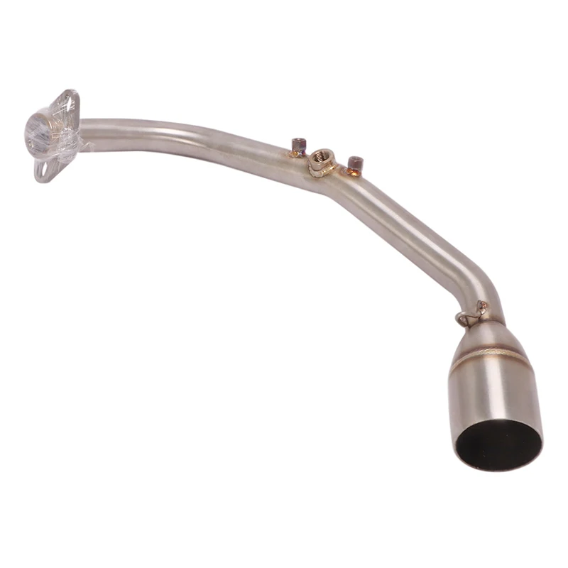 Motorcycle Exhaust Muffler Modified Stainless Steel Middle Tube Escape Moto Front Middle Connector Link Pipe For LIFAN LF-KPV150 - Image 4