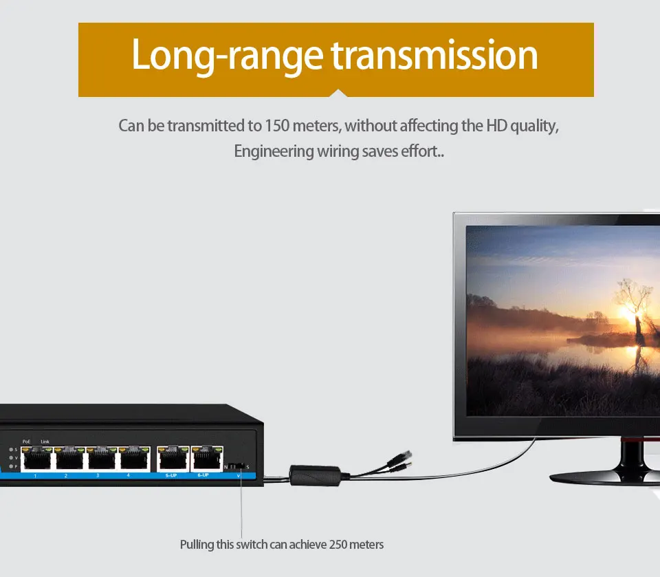 48V 5V 12V активный изолированный PoE сплитер IEEE802.3af/12 v Водонепроницаемый сплиттер 5v Micro USB poe