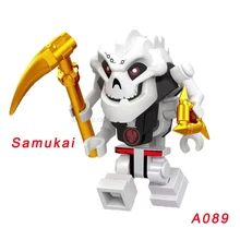 Одиночная A089 Chap'Rai Wu Samukai строительные блоки игрушки для детей мини-игрушки фигурка мастер Золотого Дракона Ллойд Джей Зейн
