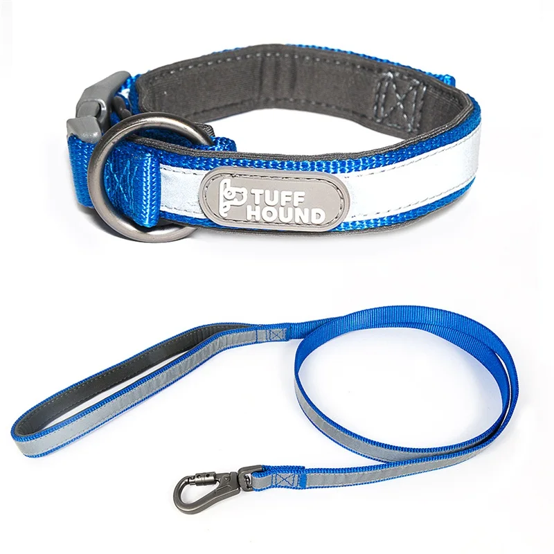 Tuff Hound NylonDog жгут удобный пошаговый Жгут Pet шлейка и поводок продукты для собак щенка Быстросохнущий собачий ошейник с цепью