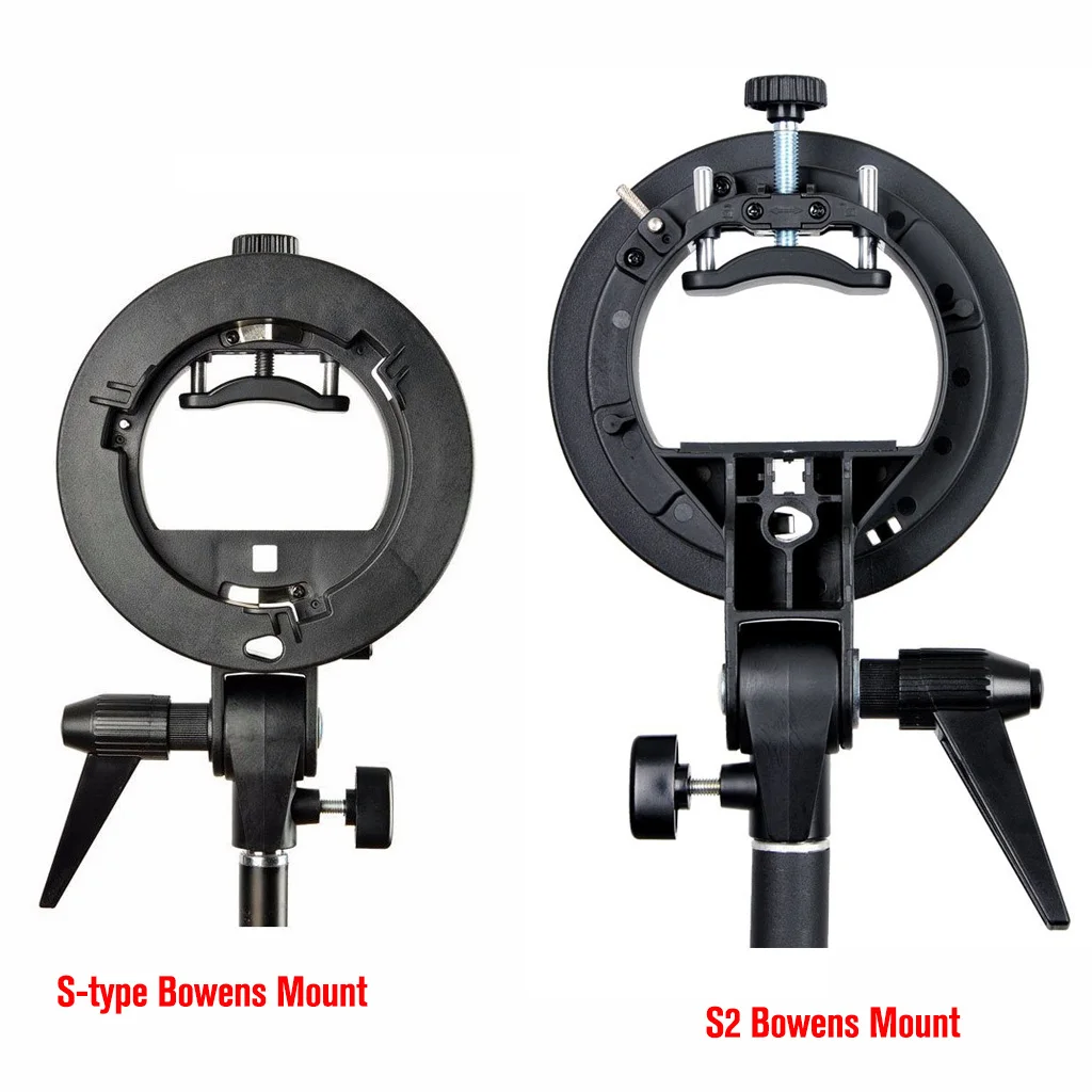 Godox S2 Flash Holder Bracket Stype Bowens Mount New Handheld Grip For