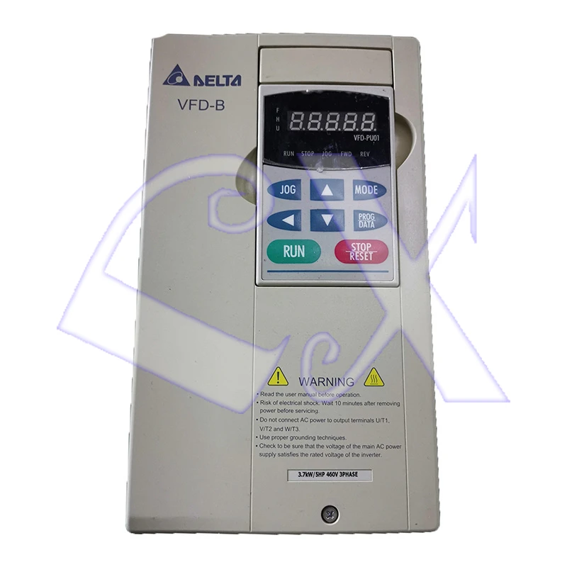 Delta VFD022B43B с тормозным фонарем Инвертор VFD Частотный преобразователь 380 кВт 3HP