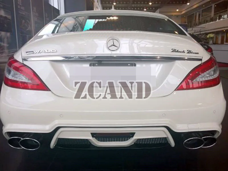 W стиль Реальные углеродного волокна спойлер багажника для Mercedes BENZ CLS-CLASS W218 C218 2012UP