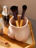 Creative Mini Flower Pot Desktop Decoration Pink Body Shape Art Chest Butt Ceramic Small Vase Modern Living Room Home Decoration 3