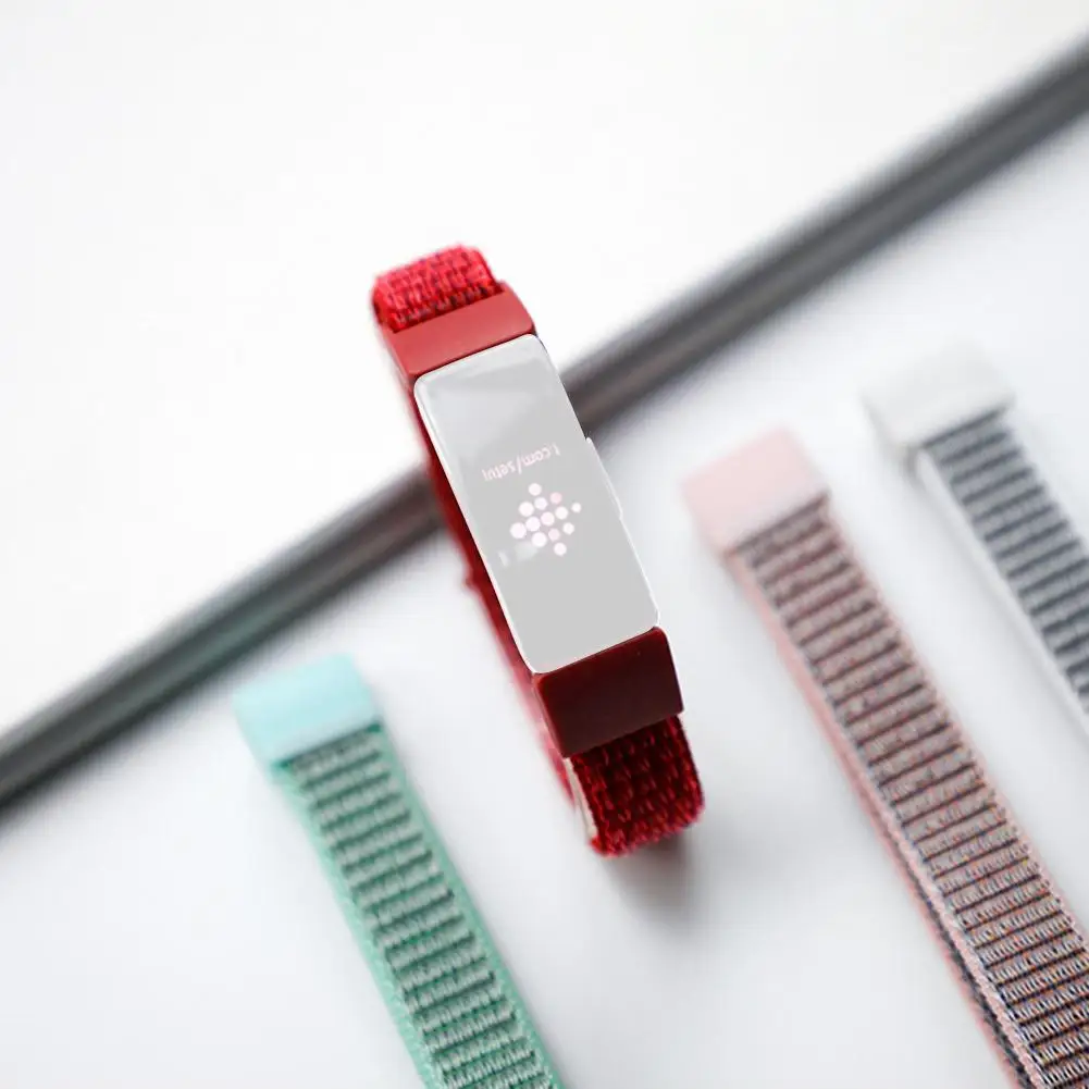 14 мм ремешок для часов Fitbit Inspire/Inspire HR нейлоновый крючок браслет на петле сменный ремешок на запястье для Fit Bit Inspire ремешок для часов