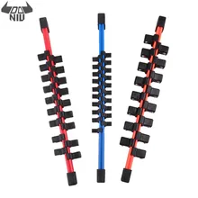 DANIU 3 шт. двухсторонний держатель для розеток пластиковая рамка 1/2-3/8-1/4 миллионов с рамкой для розеток Прочная вешалка инструменты