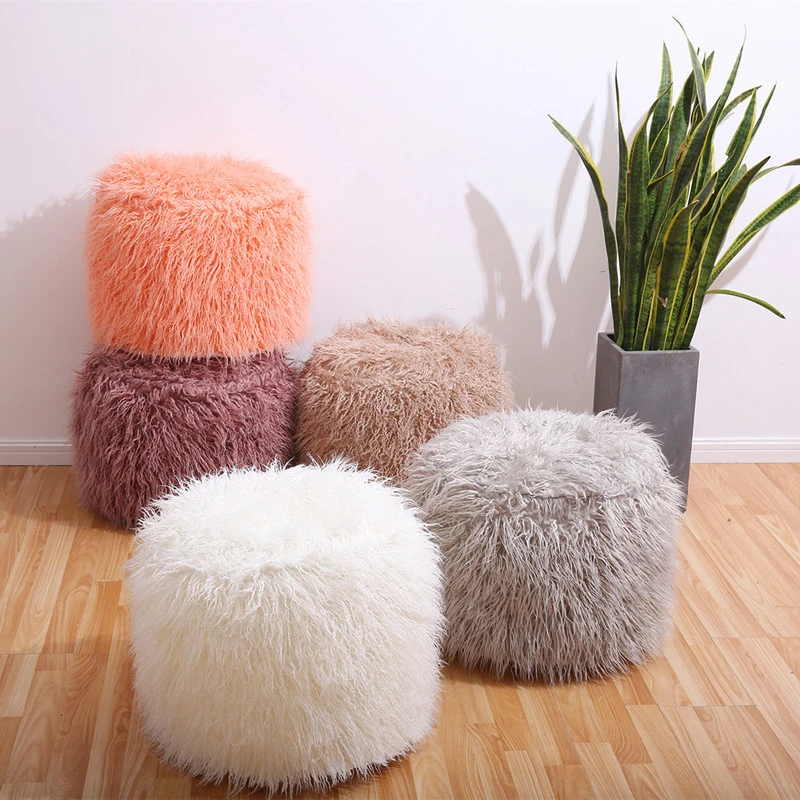 50x35 см круглый домашний диван-табурет для гостиной мягкая ...