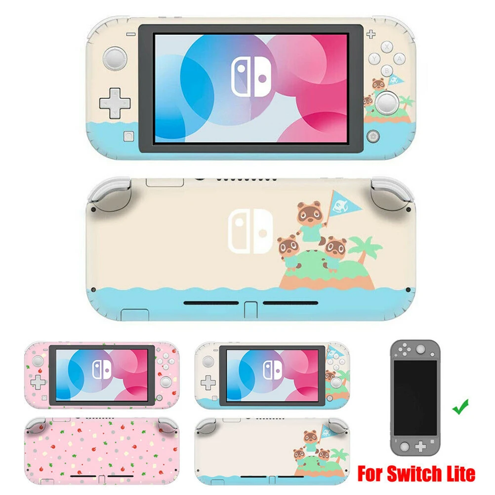 Наклейки на экран с перекрещиванием животных для консоли Nintendo Switch Lite NS Lite|Защита