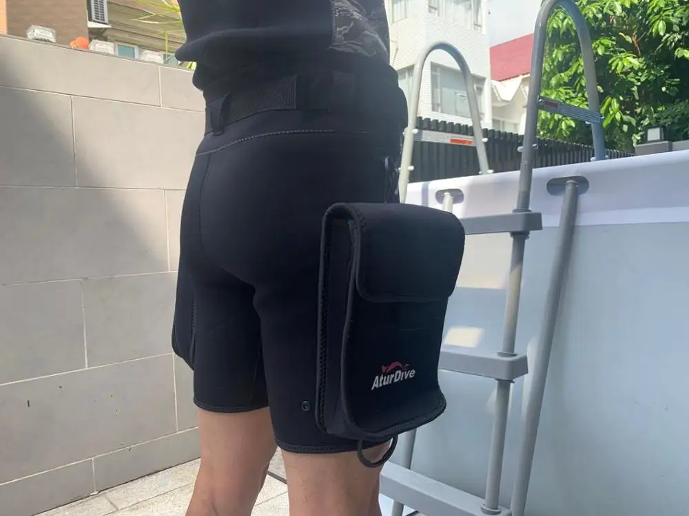 Submersible Pants Bag Capris Belt fabric belt 3mm Diving pants Diving suit shorts Equipment wetsuit