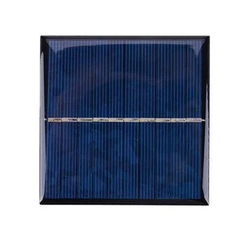 

Mini DIY Solar Panel Module System for Cells Phone Charger DIY Type:5V 0.8W 160MA 80X80mm