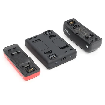 

for Insta 360 Dual Charger Fast Charge Hub for Insta360 ONE R Battery Base /Boosted Battery Base Charging Accessories