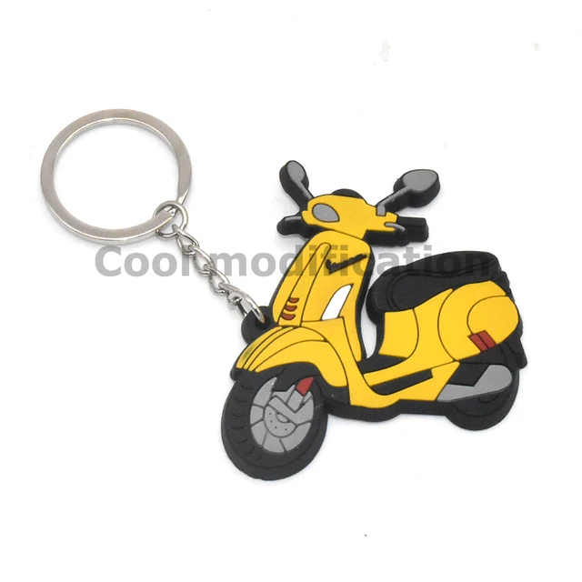 llavero moto carbon fiber keychain for vespa sprint gts 300 primavera 946  sei giorni Motorcycle Accessories llaveros para hombre - AliExpress