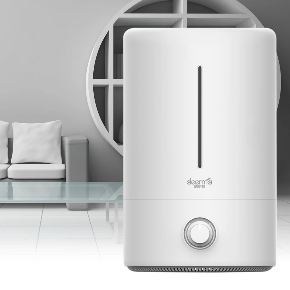 

Original Xiaomi Home Deerma 5l Large Capacity Household Mute Air Humidifier Ultrasonic Air Humidifier Purifying Humidifier Aroma