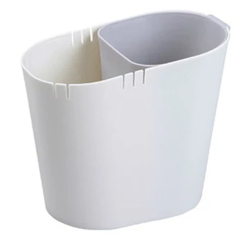 

Kitchen Trash Can Recycle Bin Stacked Sorting Trash Bin Household Dry and Wet Separation Waste Bin Rubbish Bin for Bathroom