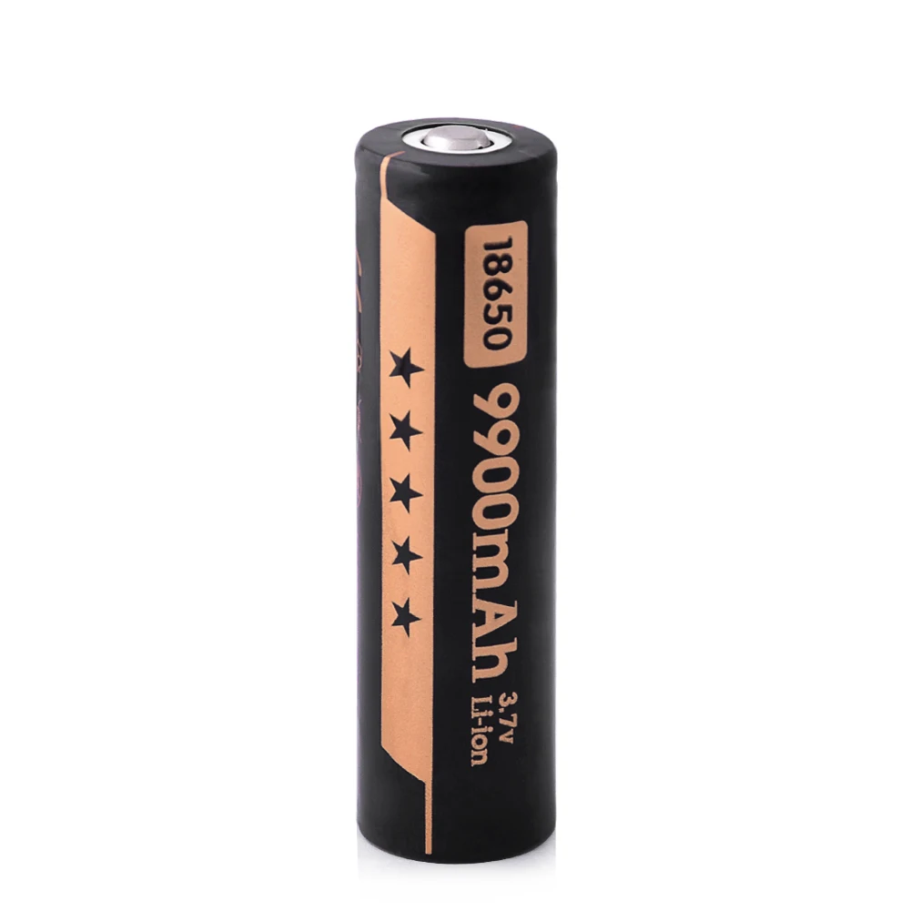 

3.7V 18650 Battery 9900mah Lithium Batteria Rechargeable Lithium Li Ion Battery For Flashlight Torch Accumulator