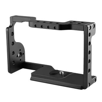 

Photography Bracket DSLR Camera Rabbit Cage for Sony A6600 Aluminum Alloy Cage Handheld Stabilizer