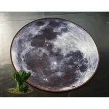Круглый коврик для гостиной, ванной комнаты, 80*80 см, декоративный ковер для столовой, пылезащитный коврик, противоскользящий, для спальни, для дома, полиэстер
