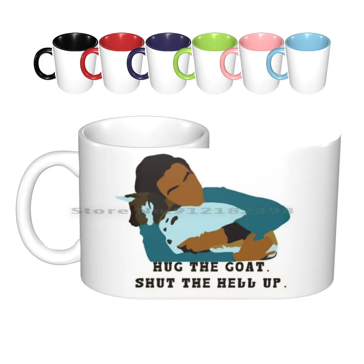 Jesper E Milo Tazze In Ceramica Tazze Da Caffè Tazza Da Tè Al Latte Shadow And Bone Six Of Crows Jesper Jesper Fahey Milo Goat Hug Silhouette