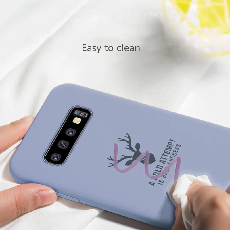 MOFi для samsung S10 S9 S8 чехол для Galaxy S10e S10+ S9+ S8+ plus Мягкий ТПУ противоударный мультяшный силиконовый чехол-накладка