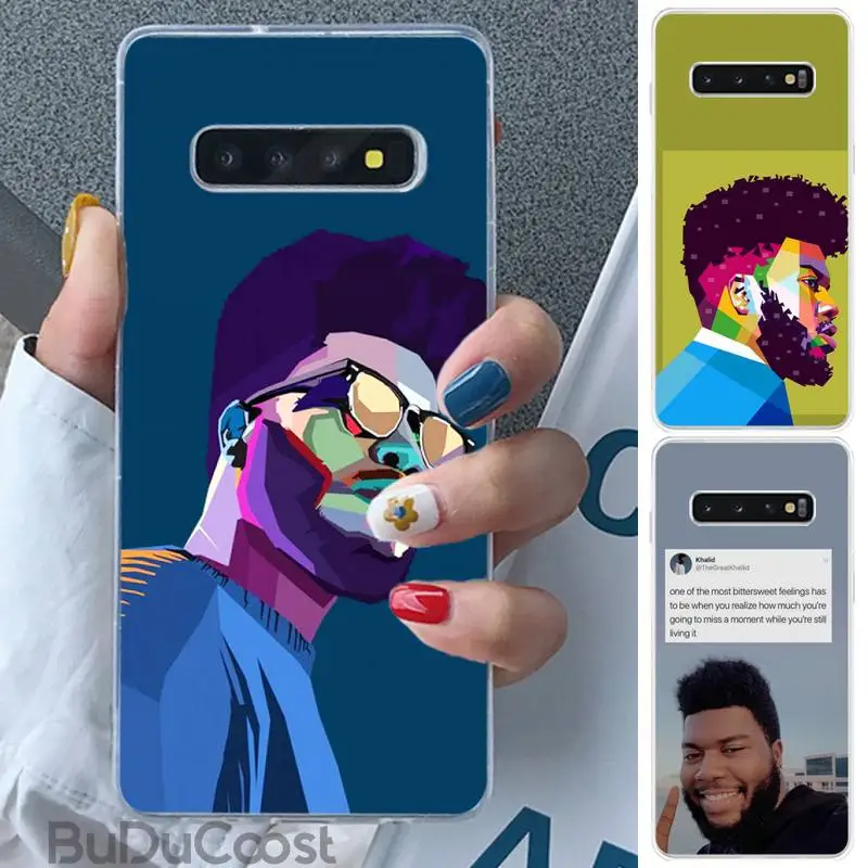 Классный чехол Rapper Khalid для телефона Samsung Galaxy S10 Plus S10E S6edge S7edge S8 S9 S10lite S20 Ultra |