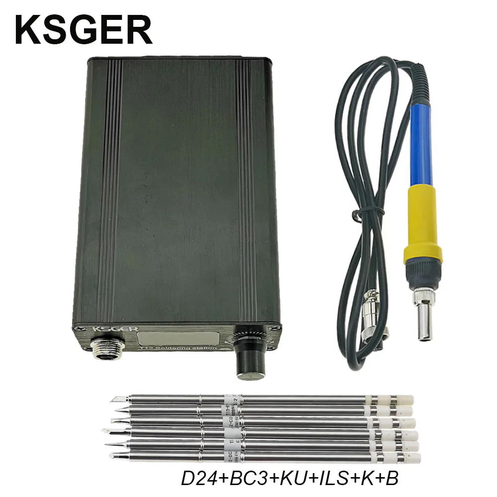 Sets 3 KSGER T12 паяльная станция ПАЯЛЬНЫЕ НАКОНЕЧНИКИ STM32 OLED DIY наборы 907 ручка из алюминиевого сплава FX9501 электрические инструменты Сварка постоянного тока переменного тока - Цвет: Sets 3