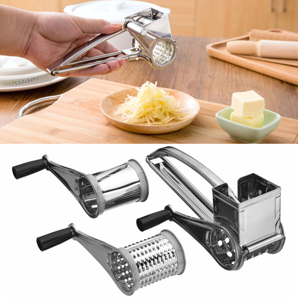 

Silver Stainless Steel Cooking Baking Tool Kitchen Tools Cheese Graters Ginger Cutter Safety Creative Kitchen Tool Accessories