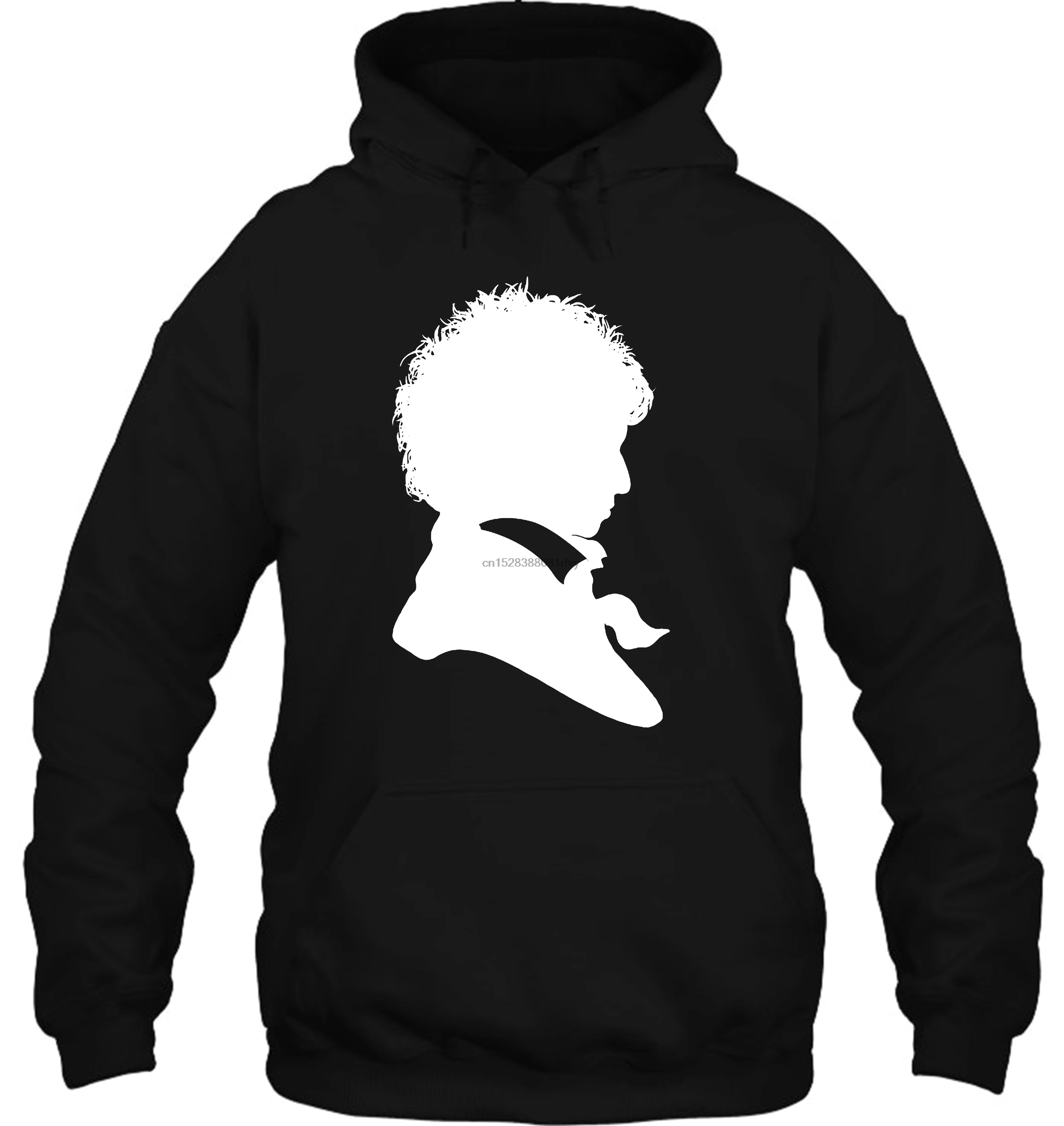 Мужская толстовка с капюшоном Bob Dylan X Beethoven. Женская уличная одежда с графическим принтом, ограниченная серия