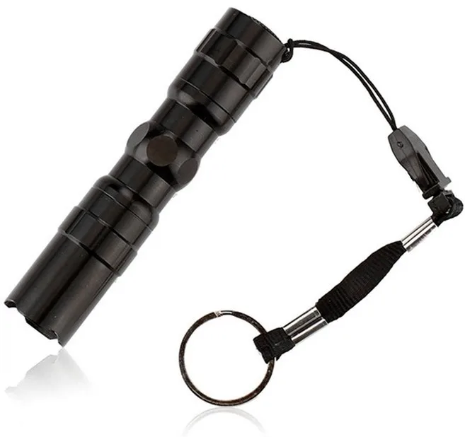 Водонепроницаемый светодиодный фонарик для автомобиля, мини-фонарик для ручного давления, светодиодный фонарик