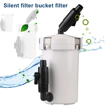 

Economical Aquarium External Filter Canister Table Top Fish Tank Energy Saving Adjustable Flow Valve ds99