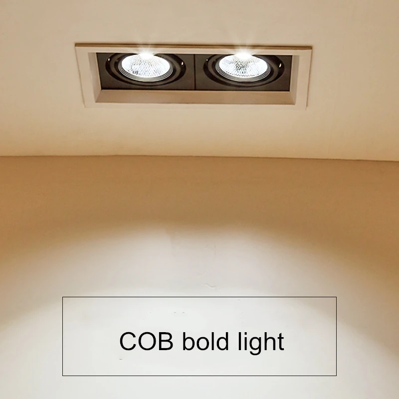 square LED dimmable Ceiling Downlight 1Pcs 5W10W 20W 30w AC85V-265V Recessed LED lamp Spot light For Home Lighting 110V 220V