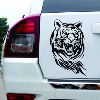 

2019 Popular Sticker Funny Personality Car Sticker Auto Decoration Vinyl Sticker 3D Stickers Tiger Sticker