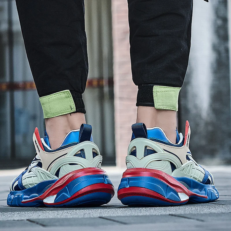 Couple sports shoes new net red breathable running shoes lace non-slip jogging shoes fitness training shoes student shoes